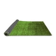 thumbnail image 2 of Ahgly Company Indoor Square Solid Green Modern Area Rugs, 6' Square, 2 of 4