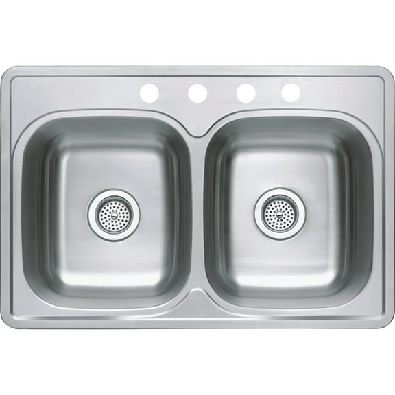 CMI 33x22x7 Dbl Ss Sink 481-5475