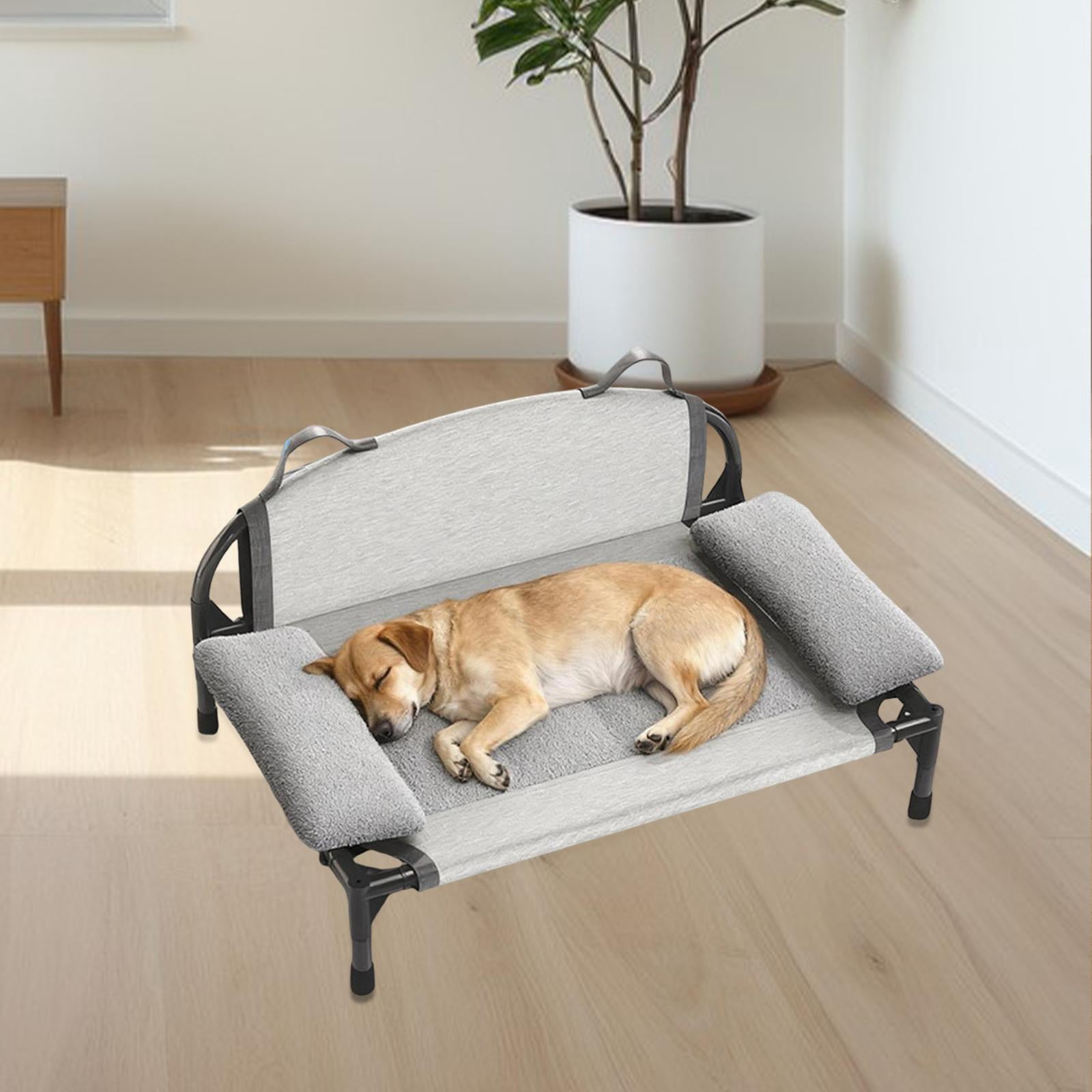Serenable Elevated Dog Bed, Elevated Pet Lounger, for All Seasons, Indoor And Outdoor Use, Cooling, Lightweight, Removable And Washable, Dog Sofa for Cats