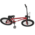 thumbnail image 2 of WonderWheels 20" BMX Steel Frame V-Brake One Piece Crank Alloy Rims 36H - Red, 2 of 8
