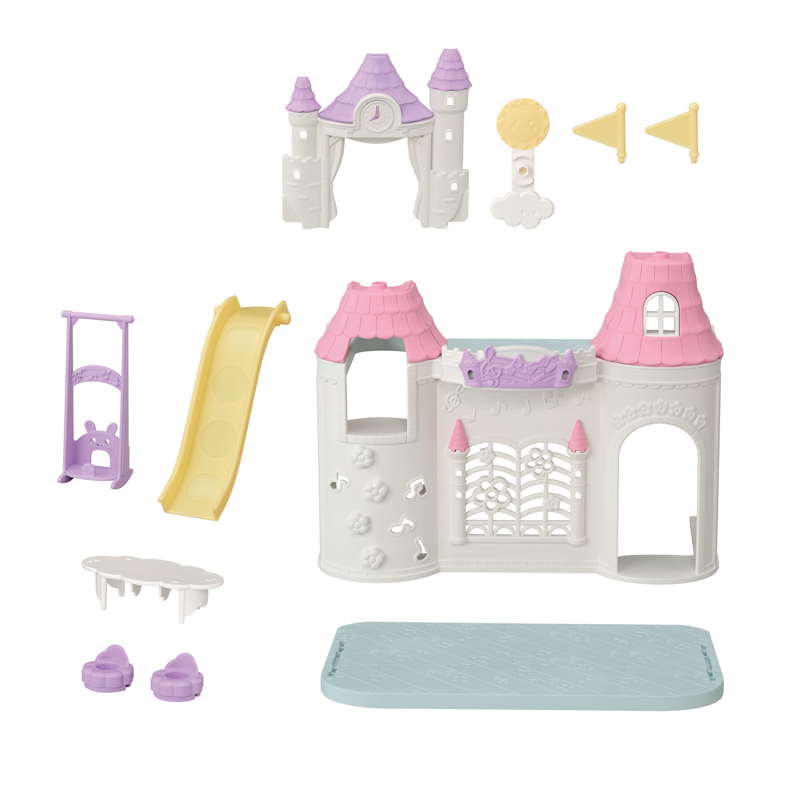 Calico Critters Playtime Castle Nursery, Doll Playset for Ages 3+