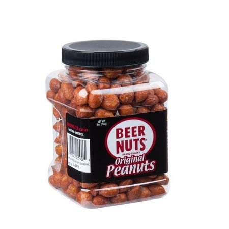 Nug Jar - BEER NUTS - 9 oz. Jar | Original Peanuts