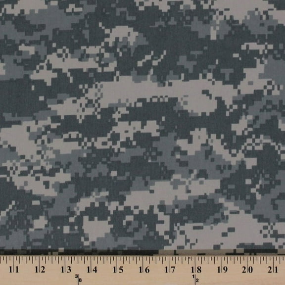 Twill Lite Digital Army Desert Camouflage Green Fabric Print by the Yard (BF0352-591)