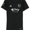 thumbnail image 2 of Adidas Womens Kansas City Sporting Jersey, Black, Medium, 2 of 3