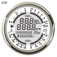 thumbnail image 1 of Marine Boat Digital GPS Speedometer Tachometer for Auto Motor 12V 24V Fuel Level Water temp 6 in 1 Multi-functional Gauge Meter ,Wide Applicability, 1 of 7