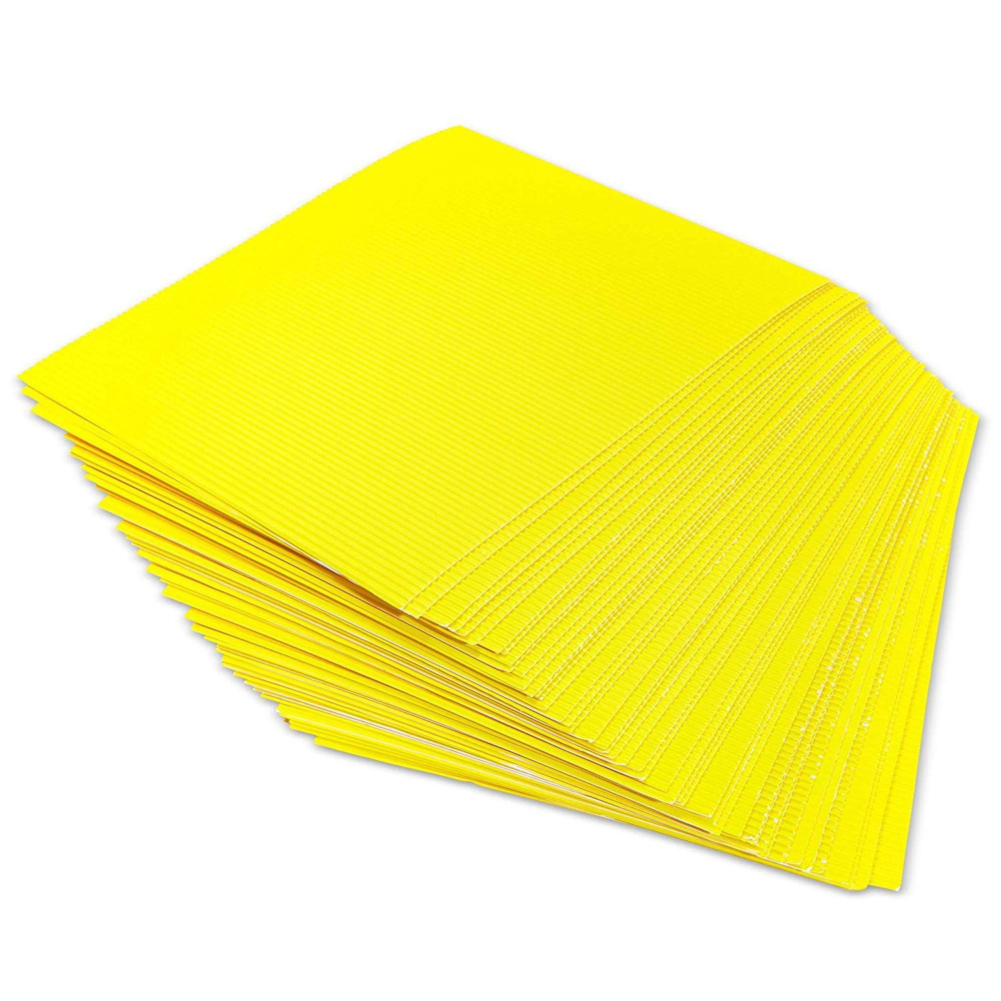 48 Packs Corrugated Cardboard Paper Sheets for DIY, Crafts, Party ...