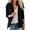 Black, variant on chouyatou Women's Fall Stand Collar Zip Up Military Cotton Utility Safari Jacket