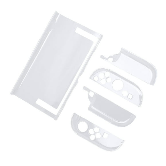 Handheld Game Console Cover, Impact Resisting Comprehensive Guard Clear ABS Material Gaming Console Protective Case for Daily Use