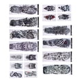 thumbnail image 4 of Temporary Tattoo,Temporary Tattoo Safety Non Temporary Tattoos Paper D Tattoo Sticker Seamless Integration, 4 of 8