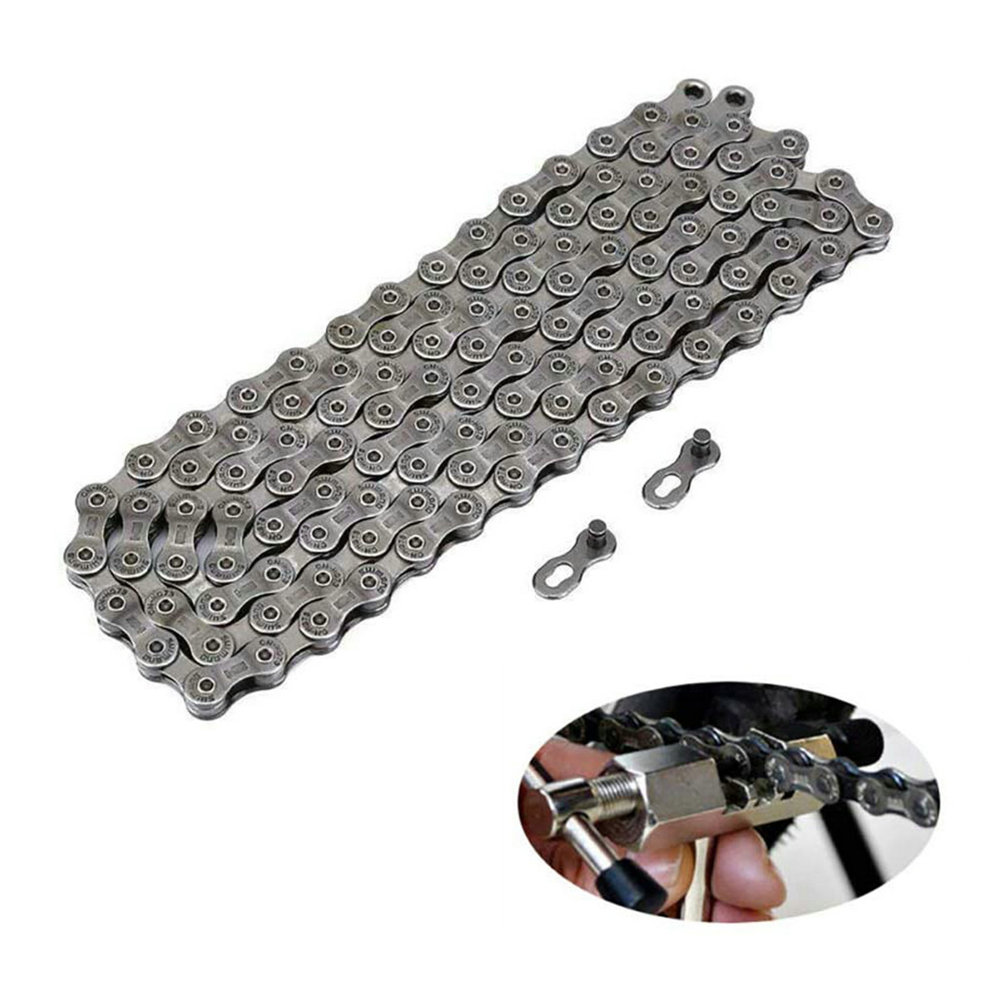 Details about   9 Speed Steel Bicycle Chain For Deore LX 105 Gear Mountain Biker Road Cycle US 