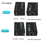 thumbnail image 2 of Extensor USB de 30 M, Transmisor y Receptor , Compatible con PC A TV (1080p) A Través de Ethernet Cat6 Cat7 RJ45, Convertidor de Audio y Video, B, 2 of 5