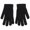 Black, variant on Howooi 1 Pair Winter Warm Knitted Gloves Flexible Full Finger Gloves Thicken Gloves