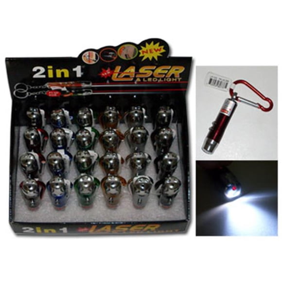 Nu-Image International NV-1454 Super Bright LED Flashlights, 24 Piece