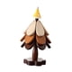 thumbnail image 5 of Salvamanteles de madera para platos calientes, 1 soporte, posavasos con forma de árbol, mesa de madera sombrero amarillo, 5 of 9