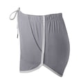 thumbnail image 5 of KHONTS Women's Athletic Shorts Running Color Block Mini Shorts Gym Home Pjs Pants with Pockets and Drawstring Grey M, 5 of 7