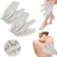 thumbnail image 1 of Guantes de masaje de seda Guantes de masaje Guantes de seda cruda con puños elásticos Guantes exfoliantes con cepillo seco Guantes de masaje de seda, 1 of 9