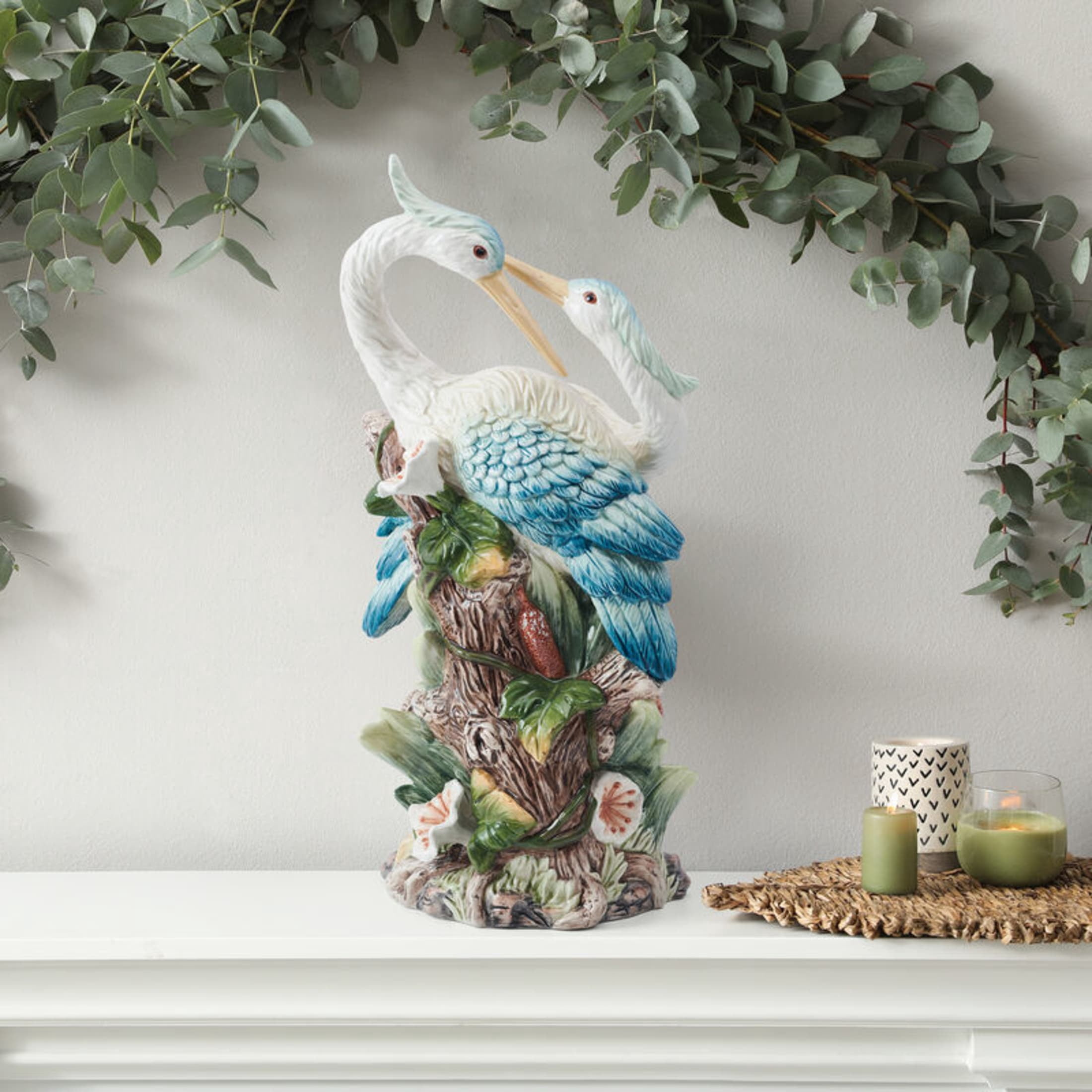Fitz and Floyd Coastal Companions Bird Earthenware Decorative Figurine