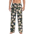 thumbnail image 1 of Balery Flowers Pantalones de pijama para hombre, pijama ultraligero, pantalón de descanso-3X-Large, 1 of 6