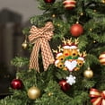 thumbnail image 3 of Navidad 2021, Colgante Familiar Personalizado, Decoración De Árbol De Navidad, Adornos Colgantes De Navidad De Resina Diy Para Amigos De La Familia seitruly HA042985-01, 3 of 6
