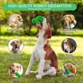 thumbnail image 4 of Juguetes para masticar perros TANGJMXG para masticadores agresivos chirriantes indestructibles verdes, 4 of 4
