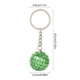 thumbnail image 3 of Uutvery Disco Ball Keychain,Mini Keychains Party Favors,Mini Disco Ball Key Chain Party Favors, Christmas Hanging Ball Decoration,Disco Ball Accessories for 70s 80s Disco-Party Supplies, 3 of 6