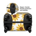 thumbnail image 2 of Susaid Sunflowers Print Elastic Washable Suitcase Cover with Hidden Zipper, Fits 18-32 Inch Luggage for Protection During Travel-Medium, 2 of 7