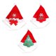 thumbnail image 4 of Pet Cat Head Accessory Xmas Pet Hat for Wearing 1Pcs Red Holiday Costume, 4 of 5