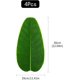 thumbnail image 3 of Tapete de mesa de simulación de hoja de plátano, tapete de frutas, decoración de ambiente, decoración de fiesta, hojas artificiales artificiales, 4 piezas, 3 of 5