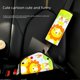 thumbnail image 3 of Fijador de ajuste de cinturón de seguridad para niños Funda de hombro de coche con dibujos animados creativos Funda protectora anticuello para dormir para bebés, 3 of 6
