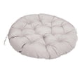 thumbnail image 2 of Outdoor Rocking Chair Seat Cushion, Hammock Chair Seat Cushion, 24 Inch X 24 Inch Seat Cushion, Hanging Basket Chair , Thicken, Comfortable Light Gray, 2 of 7
