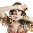 thumbnail image 1 of FOMIYES 2 Paires de Cymbales pour Doigts Amélioration du Rythme pour Performance de Danseur, 1 of 5