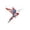 Bird, variant on 250Th Anniversary Patriotic Round Brooch, American Flag Enamel Rhinestone Pin, 4Th Of July Jewelry For Independence Day Celebrations & Holiday Events(Round-1Pcs)