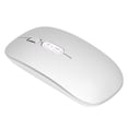 thumbnail image 4 of Ratón inalámbrico para juegos, óptico, recargable, de 2,4 GHz y modo dual, Bluetooth 5.0, para oficina y juegos, color plateado, 4 of 8