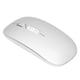thumbnail image 4 of Ratón inalámbrico para juegos, óptico, recargable, de 2,4 GHz y modo dual, Bluetooth 5.0, para oficina y juegos, color plateado, 4 of 8