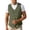 ZA-Army Green-wyuqeen womens jacket, variant on Wiyuqeen Men's Linen Vest Button Down Lightweight Solid Color Sleeveless Shirts Fishing Safari Travel Outwear M-3XL