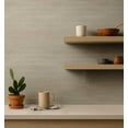 thumbnail image 4 of S4Sassy Peel And Stick Wall Covering, Linen Texture Print Walls Wrap - Instant Wall Makeover For Commercial Interiors, Offices, Reception Areas- Self Adhesive Vinyl Wallpaper - Beige, 25"X240", 4 of 8