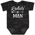 thumbnail image 3 of Inktastic Valentine Boys Ladies Man Boys Baby Bodysuit, 3 of 5