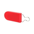 thumbnail image 2 of Secure Cable Ties Red Blank Plastic Padlock Security Seal with Metal Wire - 100 Pack, 2 of 4