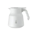 thumbnail image 1 of Hario V60 Insulated Metal Server Plus, 800ml, White, 1 of 6