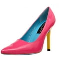 thumbnail image 1 of Women's Highest Heel Shoes 4" Classic Plain Pump - Fuchsia Tri-Color, 1 of 2