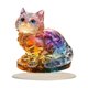 thumbnail image 1 of Adorno de escritorio de gatito, estatuilla de animal, regalos planos 2D, escultura de mesa de estatua de gato para centro de mesa de escritorio, sala, 1 of 7