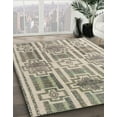 thumbnail image 2 of Ahgly Company Indoor Rectangle Abstract Khaki Green Abstract Area Rugs, 8' x 12', 2 of 6