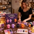 thumbnail image 5 of AURIGATE Glow in Dark DIY Bead Kit, 7.87x4.72 inch Luminous Spirit Crafts Set for Jewelry Making Halloween Gift Activity, 5 of 5