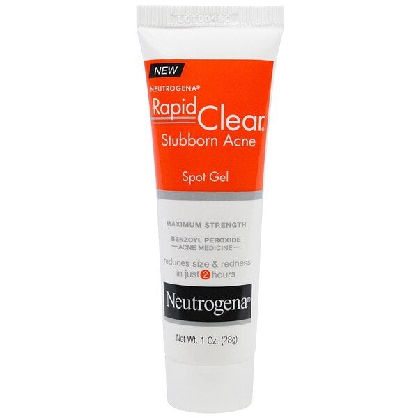 Neutrogena, Rapid Clear, Stubborn Acne Spot Gel, Maximum Strength, 1 oz