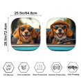 thumbnail image 3 of Binienty Funny Dog 2 PCS Windshield Sun Shade for Truck SUV Car Foldable Automotive Front Window Sunshade Protector Window Shades Cover Sun Visor Shield Fit Most Car, 3 of 6