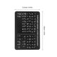 thumbnail image 5 of GOOHOCHY Tablero de alfabeto braille con puntos en relieve, números y puntuación, tablero de aprendizaje de letras para principiantes, ayuda didáctica para niños ciegos, color negro, 5 of 8