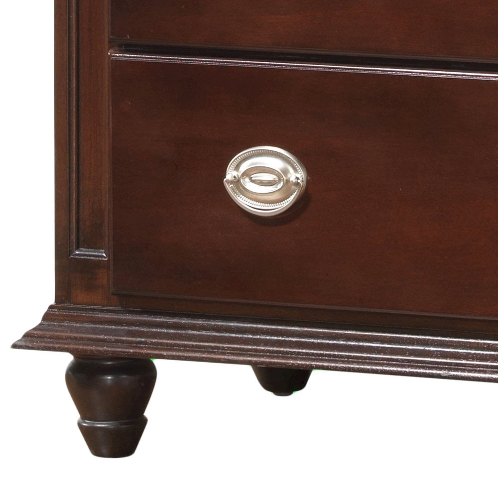 Glory Furniture Summit Media Chest in Cappuccino Color