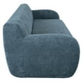 thumbnail image 4 of Highsound 58'' Modern Sofa, Small Arms Waterproof Loveseats for Small Spaces with Two Pillows and USB Charge Port, Light Blue, 4 of 9