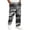 Gray, variant on GrmtClth Mens Straight Leg Camo Cargo Pants Soft Stretch Fabric Drawstring Waist Multi Side Pocket Outdoor Casual Joggers Red 5XL