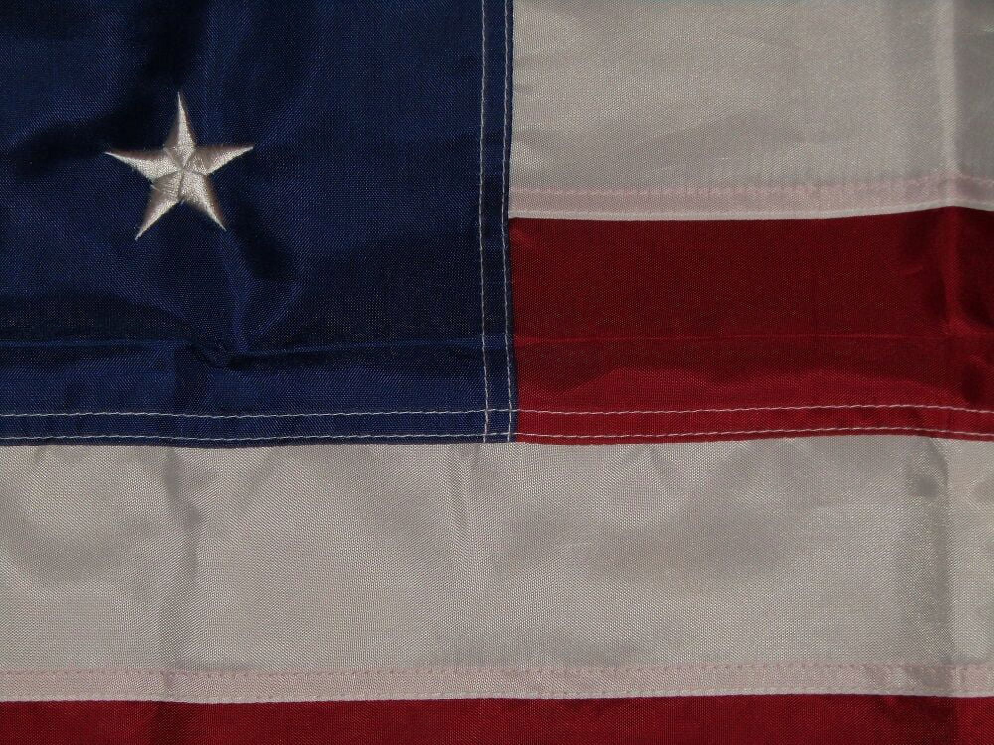 3x5 Ft Embroidered Nylon 34 STARS Gettysburg Flag US Civil War USA (Linear)